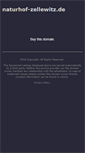 Mobile Screenshot of naturhof-zellewitz.de